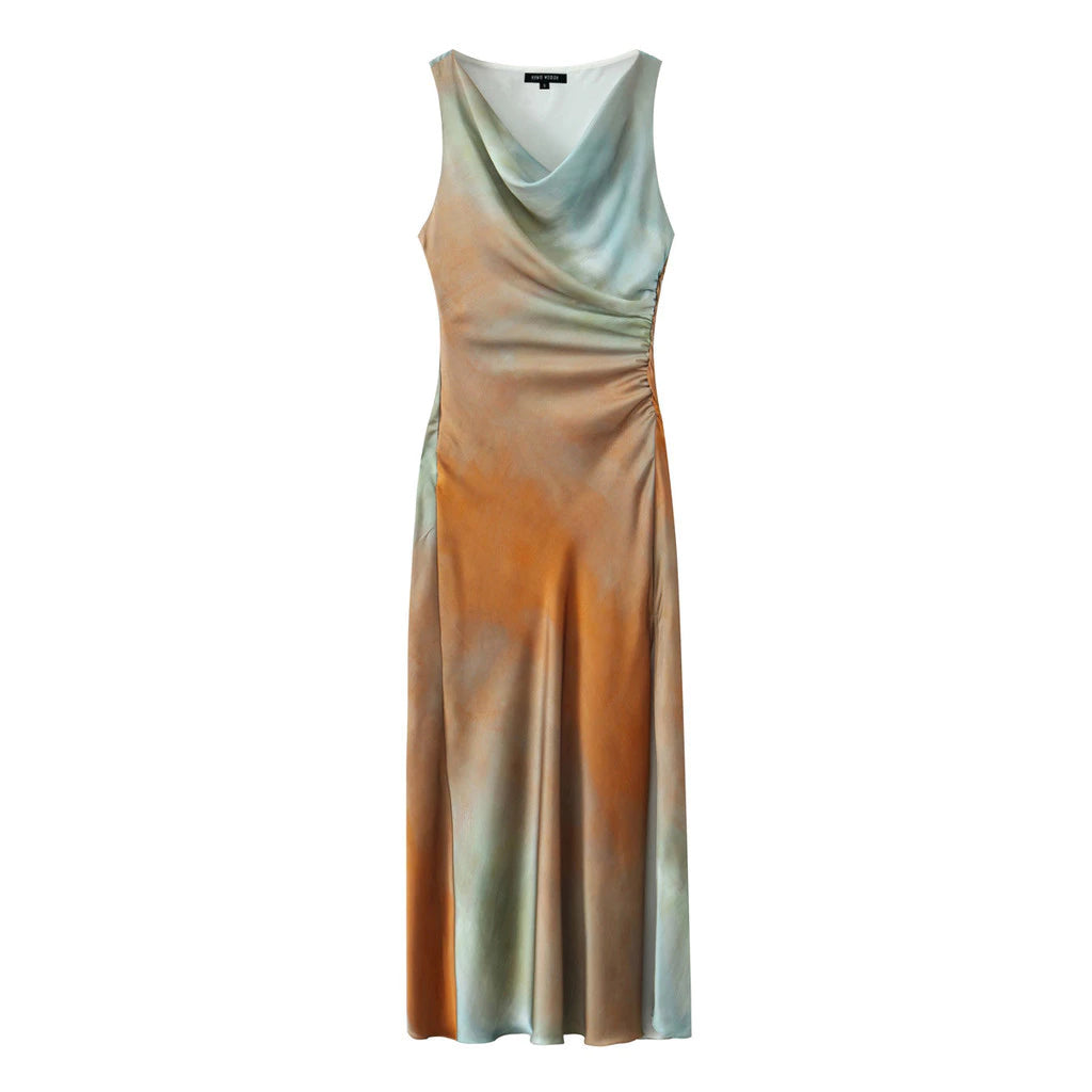 Amelie Satin Dress