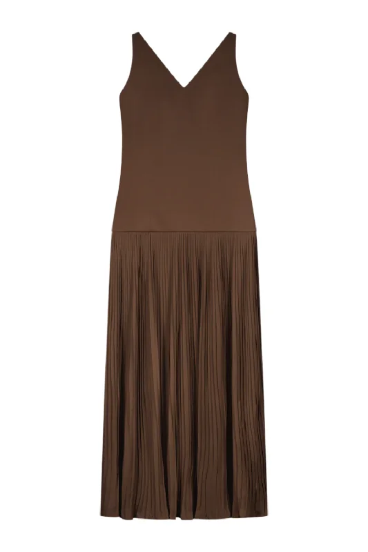 Bella Dress Carob