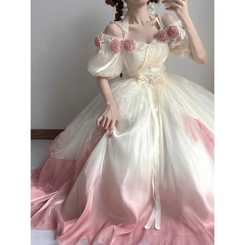 Gradient Pink Length