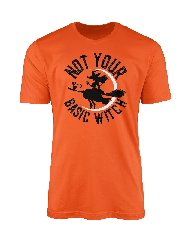 Missy Basic Witch Short Sleeve T-Shirt Jersey Fabric Tulle Fabric Batik Fabric