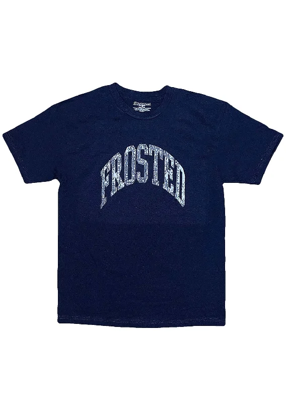 Frosted Vintage Uni Logo T-Shirt Houndstooth Herringbone Solid
