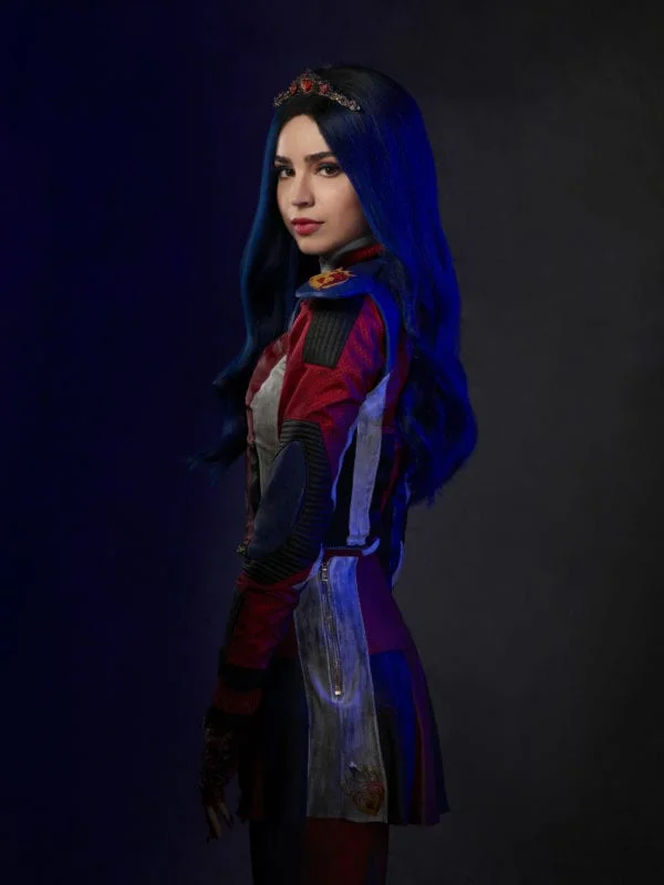Evie Descendants 3 Jacket Tiered Jacket Buttoned Jacket Zippered Jacket