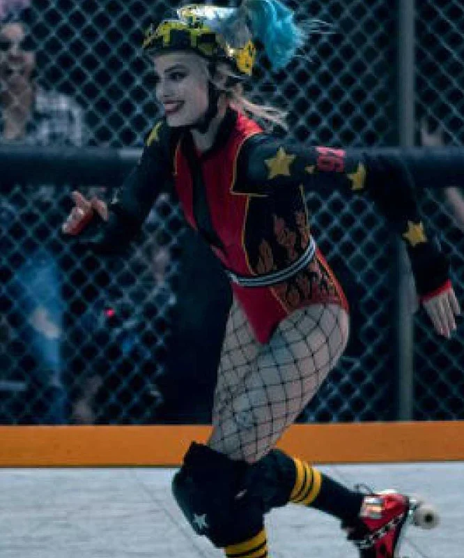 Harley Quinn Birds Of Prey Roller Derby Jacket Quilted Jacket Puffer Jacket Insulated Jacket