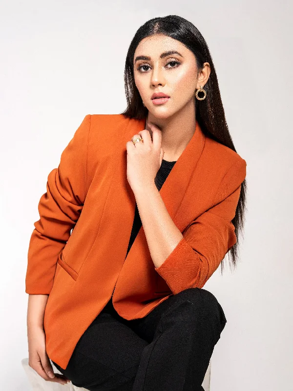 Classic Grip Coat Buttoned Peplum Coat
