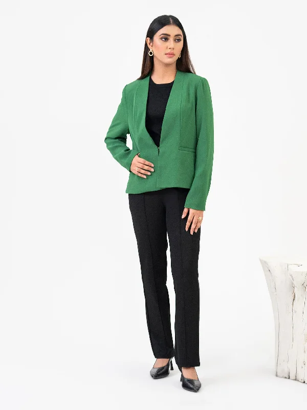Classic Grip Coat Cropped Tweed Jacket
