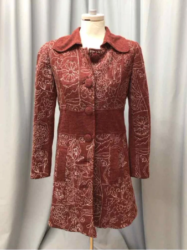 SIZE SMALL YOUNG THREAD Ladies COAT Cozy Fleece Hoodie