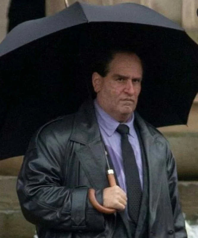 The Batman 2022 The Penguin Coat Hooded Parka Coat