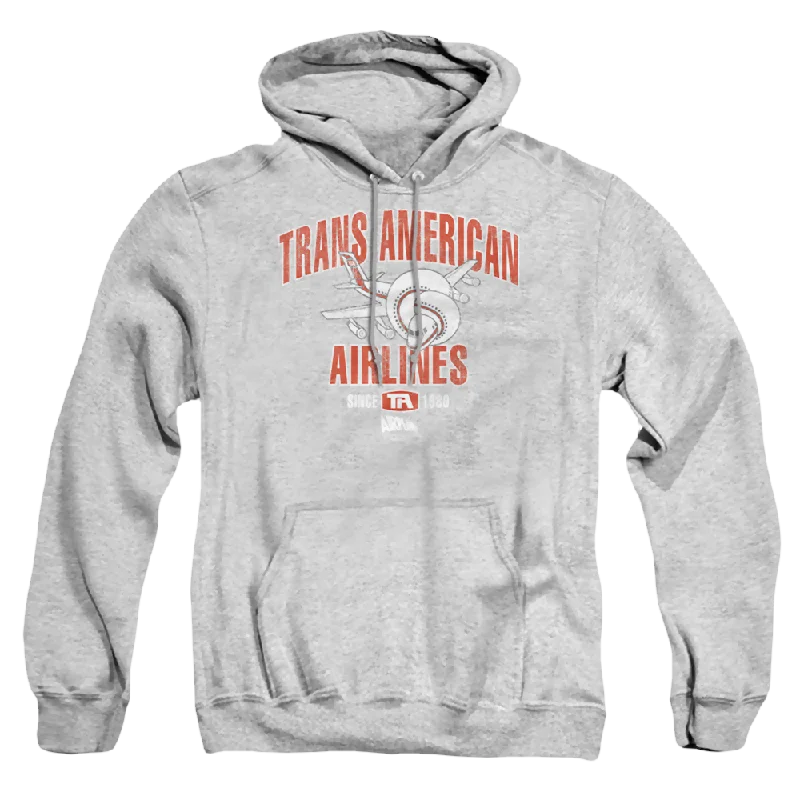 Airplane Trans American - Pullover Hoodie Set Sleeve Pullover