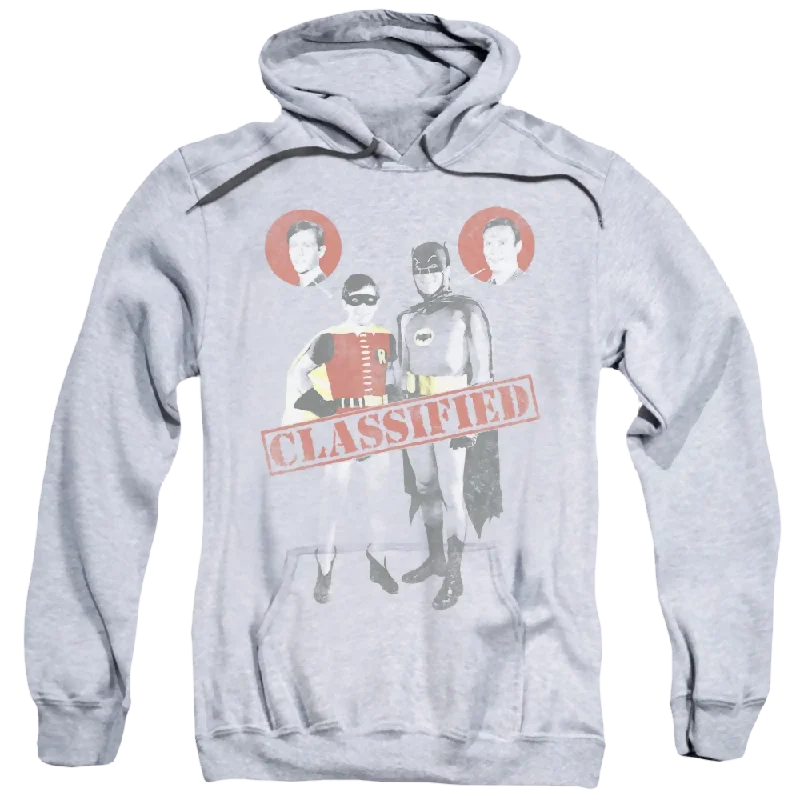 Batman Classic TV Series Classified - Pullover Hoodie Kimono Neck Pullover