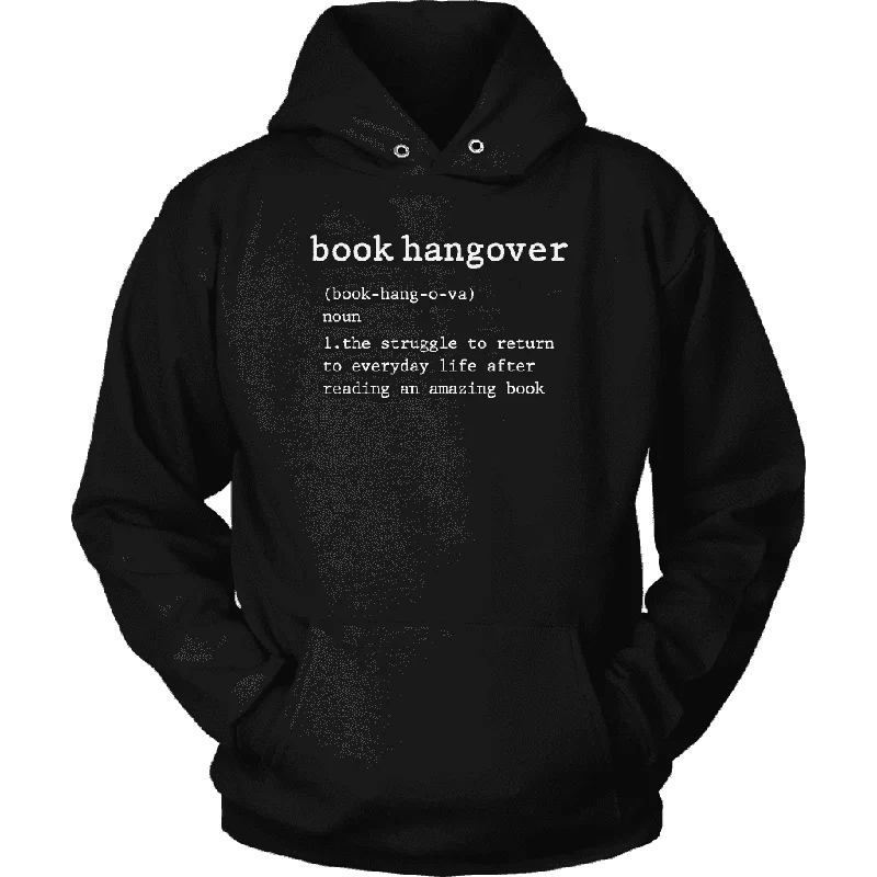 "Book hangover" Hoodie Hoodie Jacket Zipper Layering