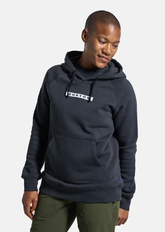 Burton Womens Vault Pullover Hoodie Tapered Sleeve Pullover