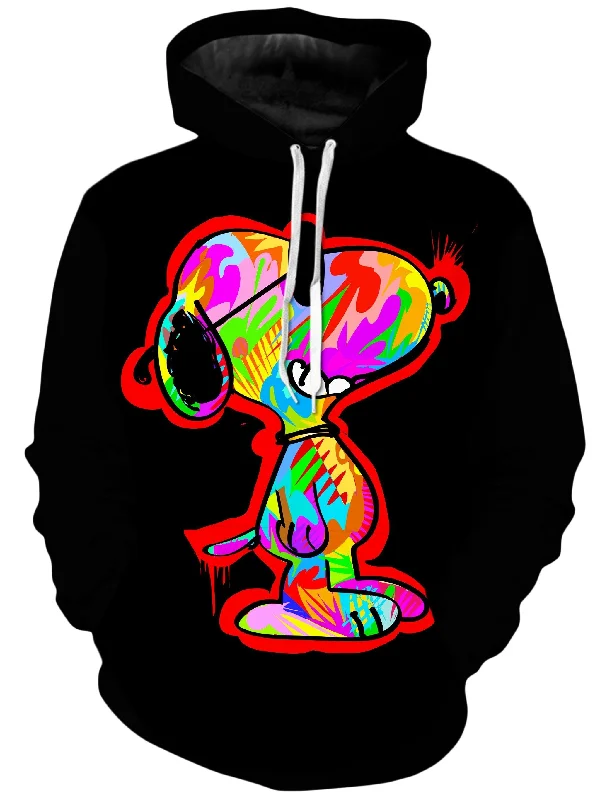 CVB Unisex Hoodie Hoodie with Illustration Artistic Creative