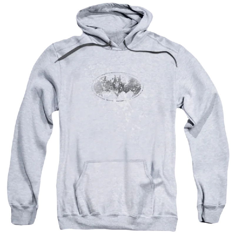 DC Batman Burned & Splattered - Pullover Hoodie Elbow Length Sleeve