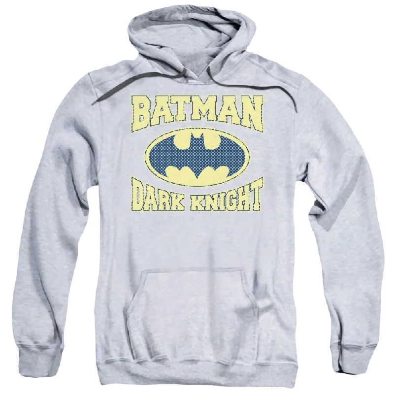 DC Batman Dark Knight Jersey - Pullover Hoodie Box Sleeve Comfort