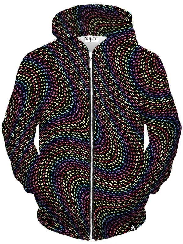 Dope Strange 1995 Unisex Zip-Up Hoodie Hoodie Sweatshirt Pullover