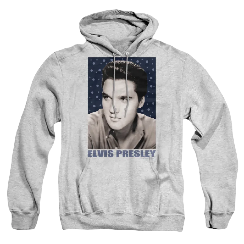 Elvis Presley Blue Sparkle - Pullover Hoodie Open Front Cardigan