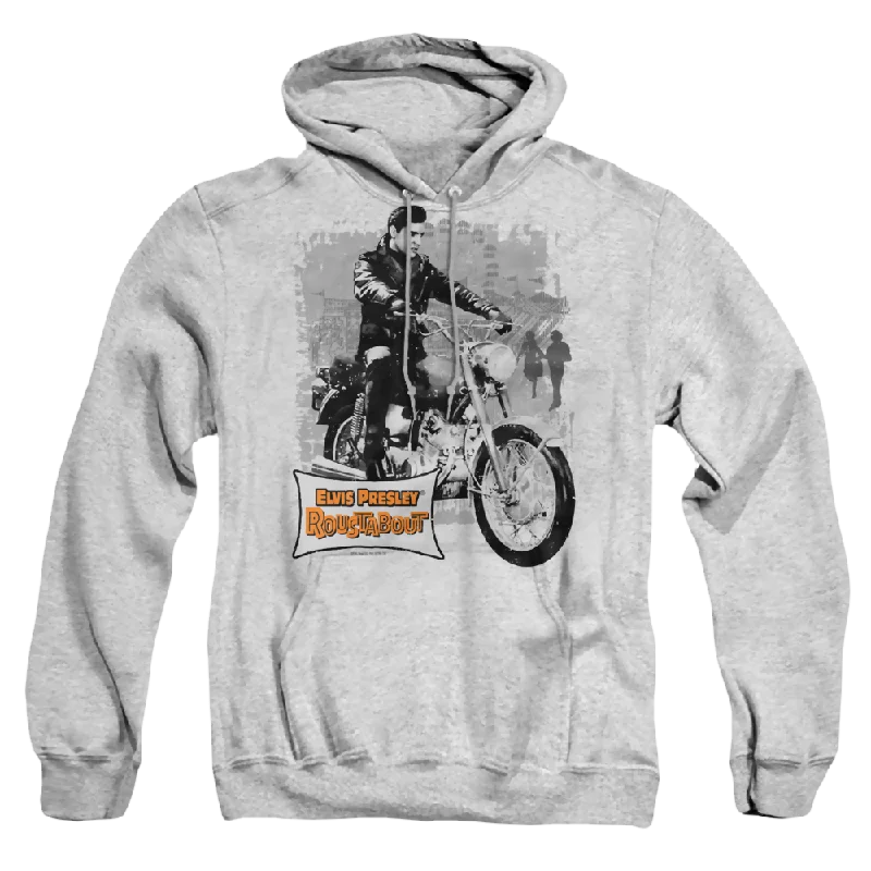 Elvis Presley Roustabout Poster - Pullover Hoodie Ribbed Crew Neck