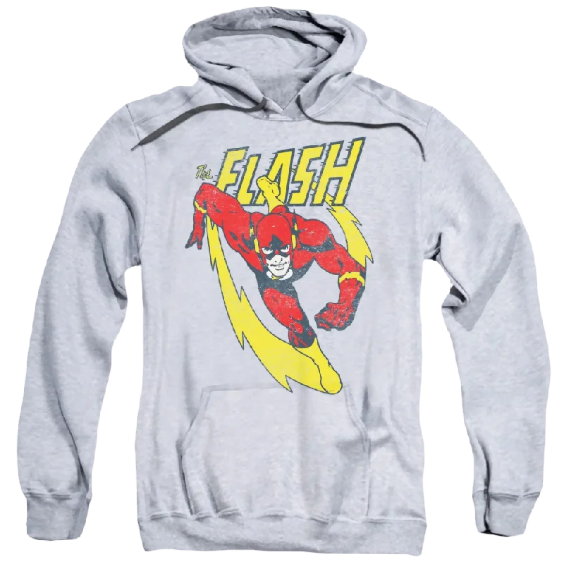 Flash, The Lightning Trail - Pullover Hoodie Scalloped Neck Pullover