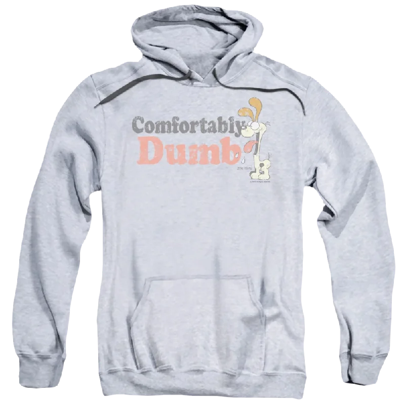 Garfield Comfortably Dumb - Pullover Hoodie Kimono Neck Pullover