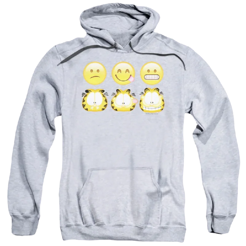 Garfield Emojis - Pullover Hoodie Jewel Neck Pullover