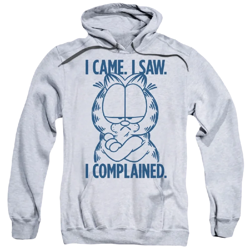 Garfield I Complained - Pullover Hoodie Keyhole Neck Pullover