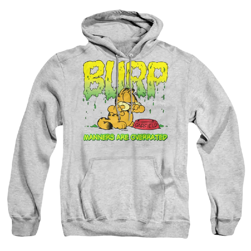 Garfield Manners - Pullover Hoodie Plunging Neck Pullover