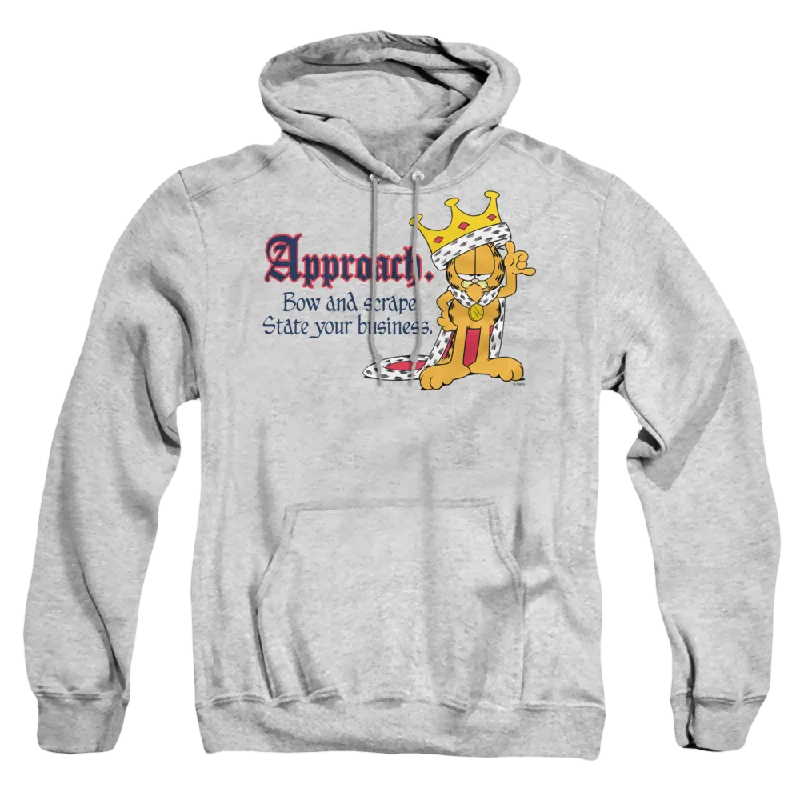 Garfield State Your Business - Pullover Hoodie Polo Neck Sweater