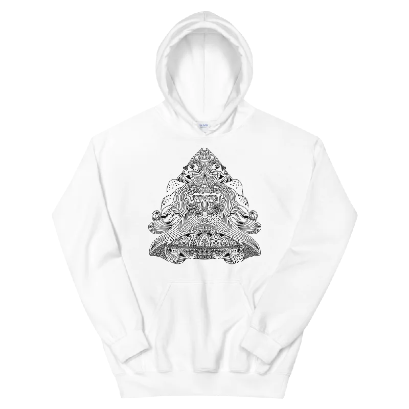 Great Mother Graphic Hoodie Hoodie with Color Block Contrast Stylish