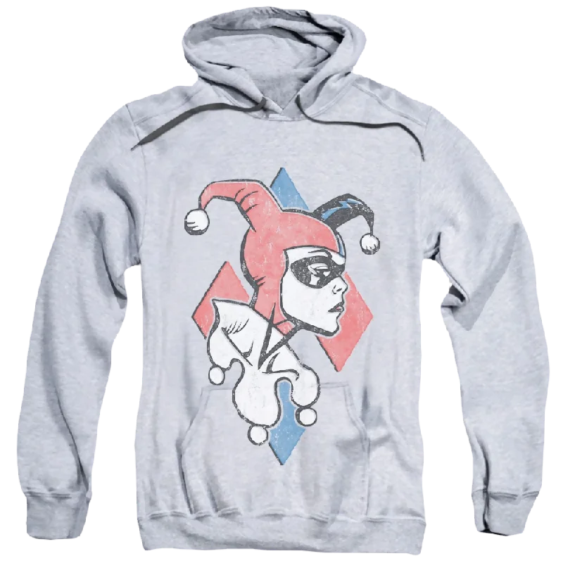 Harley Quinn Profiling - Pullover Hoodie Cowl Neck Pullover