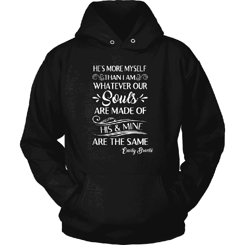 "He's more myself than i am" Hoodie Hoodie with Hood Adjustable Protection