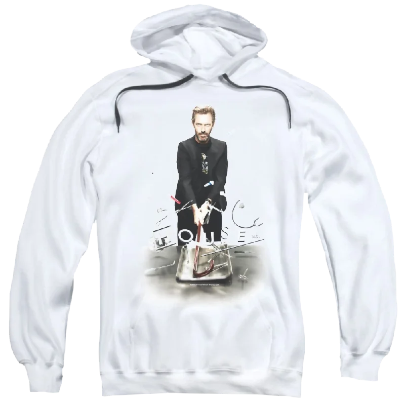 House Hit It - Pullover Hoodie Crew Neck Wool