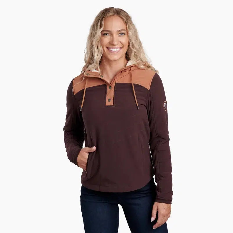 Kuhl Women's Aero Fleece Pullover Scalloped Neck Pullover