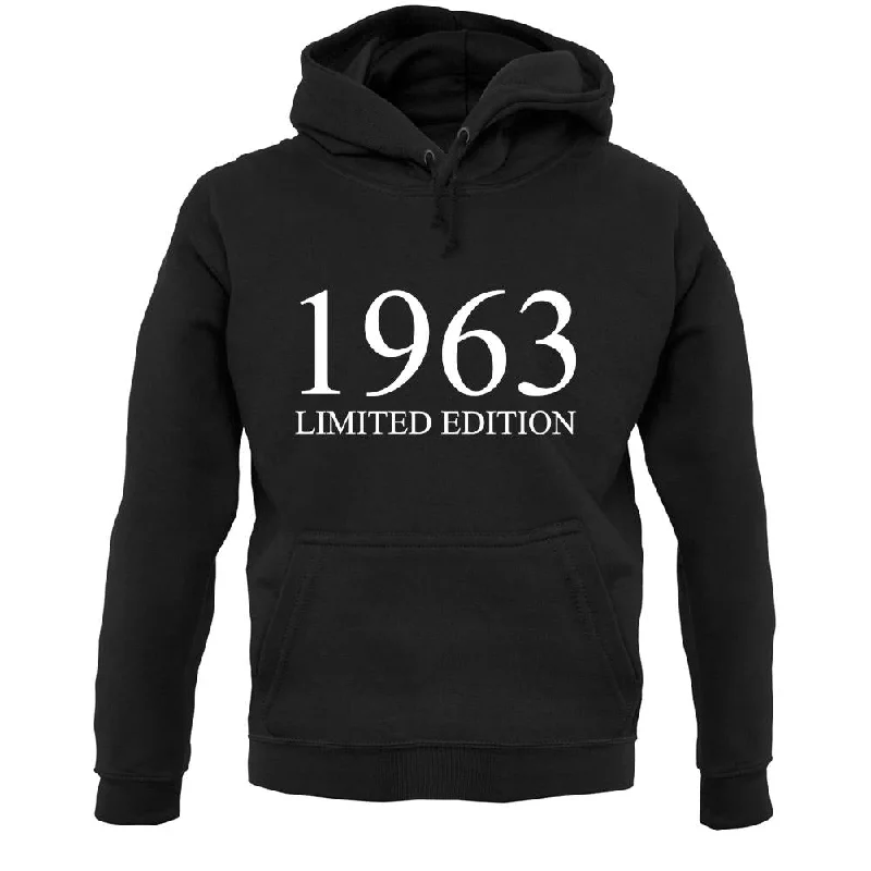 Limited Edition 1963 Unisex Hoodie Hoodie with V-Neck Classic Versatile
