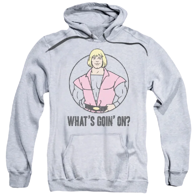 Masters of the Universe Whats Goin On - Pullover Hoodie Batwing Sleeve Top