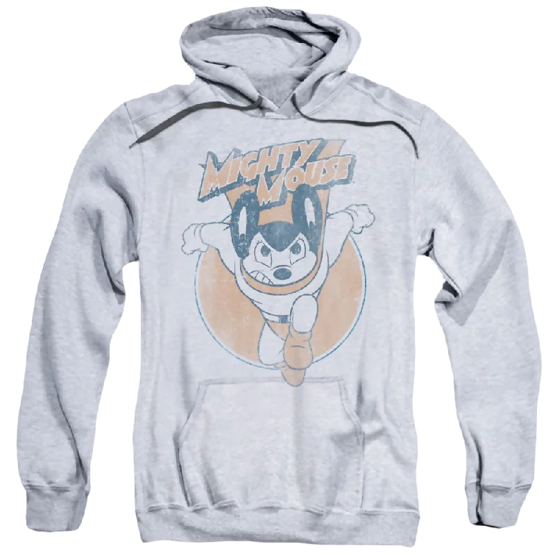 Mighty Mouse Flying With Purpose - Pullover Hoodie Cashmere Luxurious Pullover