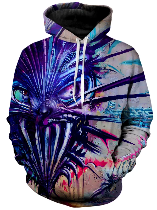 Monday Morning Unisex Hoodie Hoodie with Velcro Closure Adjustable Secure