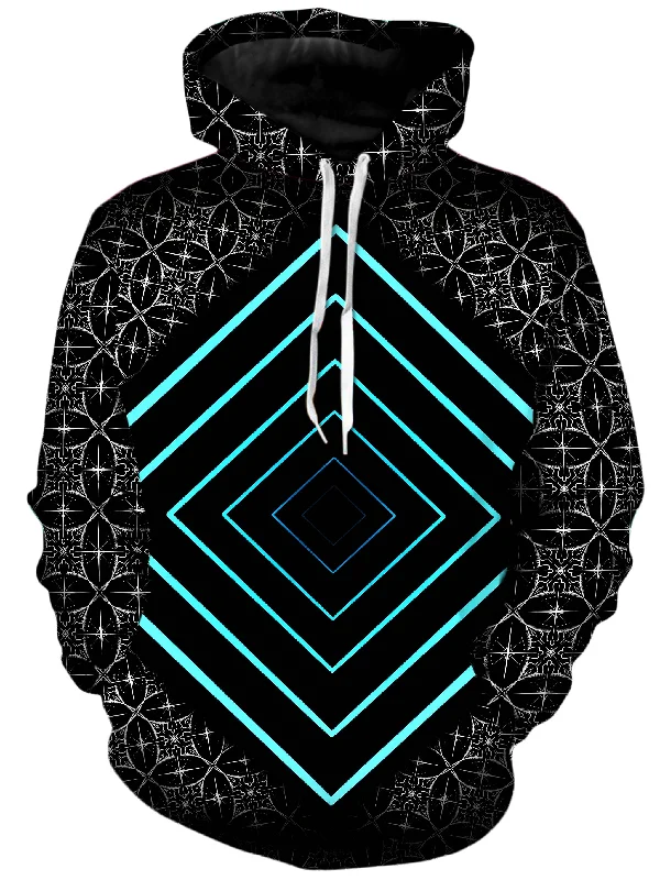 Motif Unisex Hoodie Hoodie with Rolled Sleeves Casual Relaxed