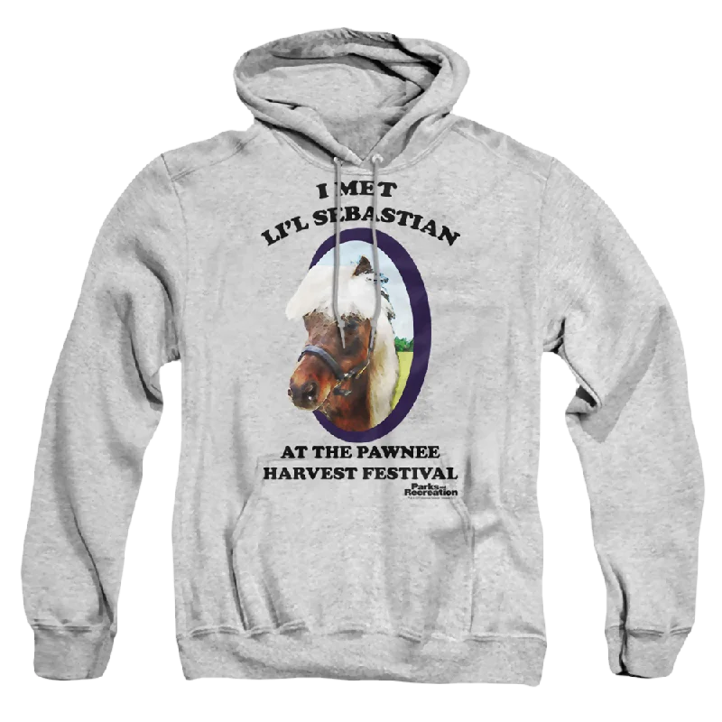Parks & Recreation Lil Sebastian - Pullover Hoodie Saggy Sleeve Comfort