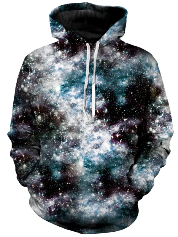 Party God Galaxy Unisex Hoodie Zip Hoodie Drawstring Kangaroo Pocket