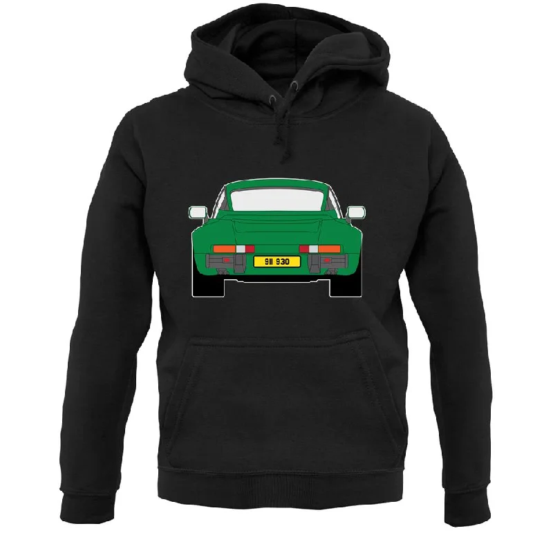 911 Turbo Forest Green 930 Unisex Hoodie Hoodie with Turtle Neck Cozy Winter