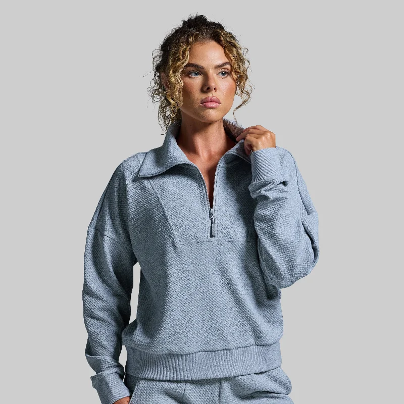 Revive Cloud Sweatshirt (Paloma Grey) Hoodie with Full-Zip Functional Layering