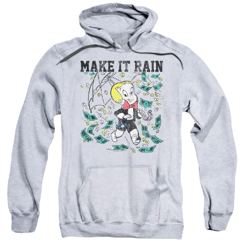 Richie Rich Make It Rain - Pullover Hoodie Fleece Warm Pullover