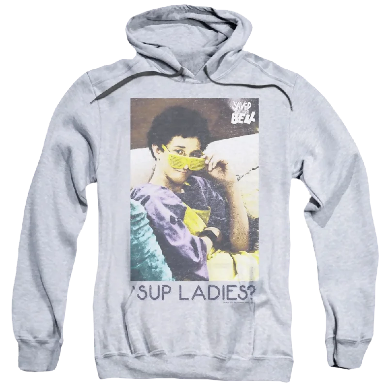 Saved by the Bell Sup Ladies - Pullover Hoodie Bateau Neck Pullover