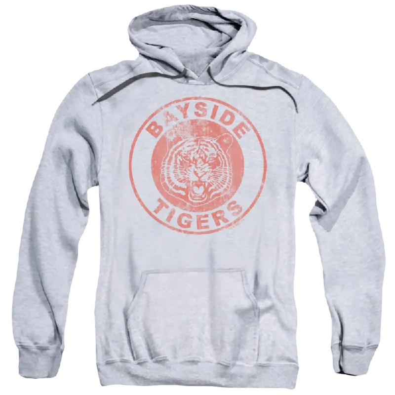 Saved by the Bell Tigers - Pullover Hoodie Asymmetrical Neck Pullover