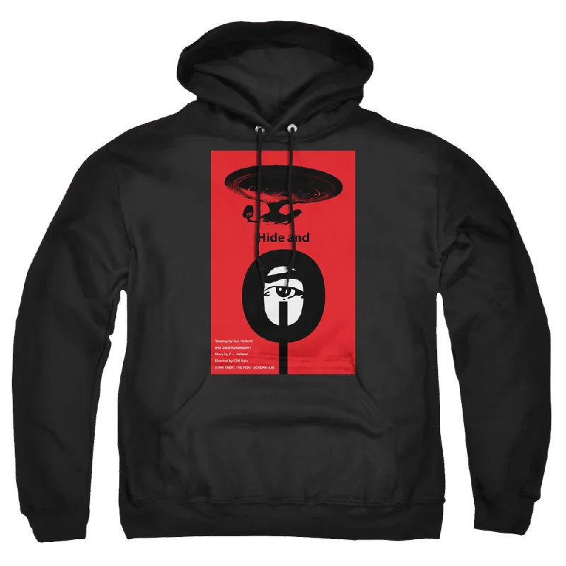 Star Trek The Next Generation Tng Season 1 Episode 10 - Pullover Hoodie Seamless Knit Pullover