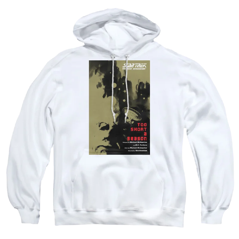 Star Trek The Next Generation Tng Season 1 Episode 16 - Pullover Hoodie Boat Neck Sweater