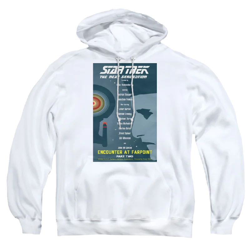 Star Trek The Next Generation Tng Season 1 Episode 2 - Pullover Hoodie Fine Merino Wool