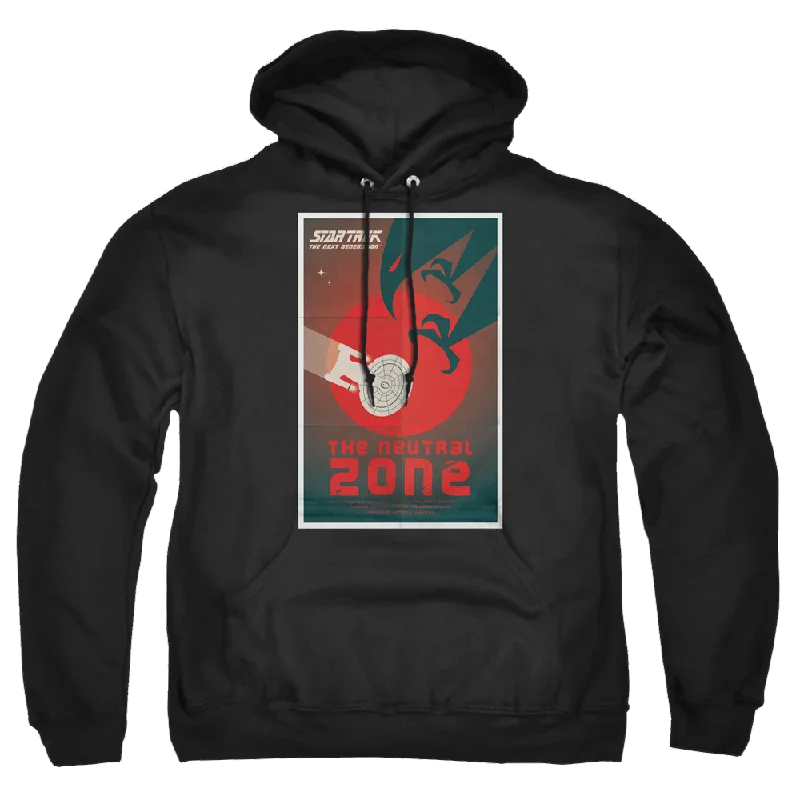 Star Trek The Next Generation Tng Season 1 Episode 26 - Pullover Hoodie Sabrina Neck Pullover
