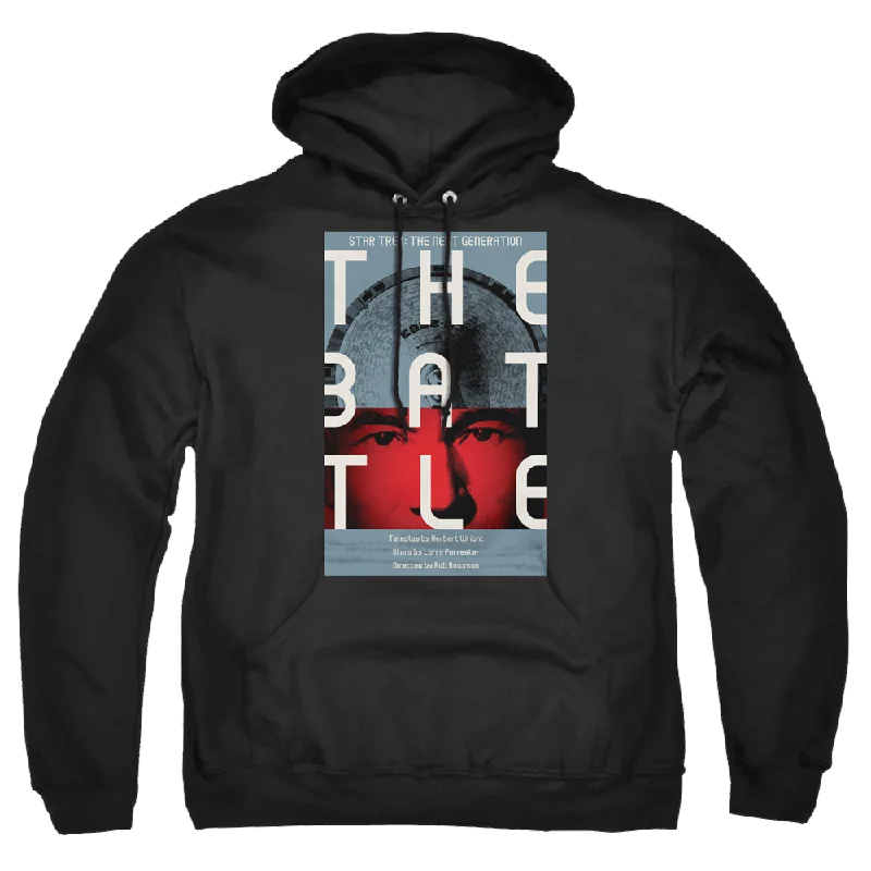 Star Trek The Next Generation Tng Season 1 Episode 9 - Pullover Hoodie Open Neck Pullover