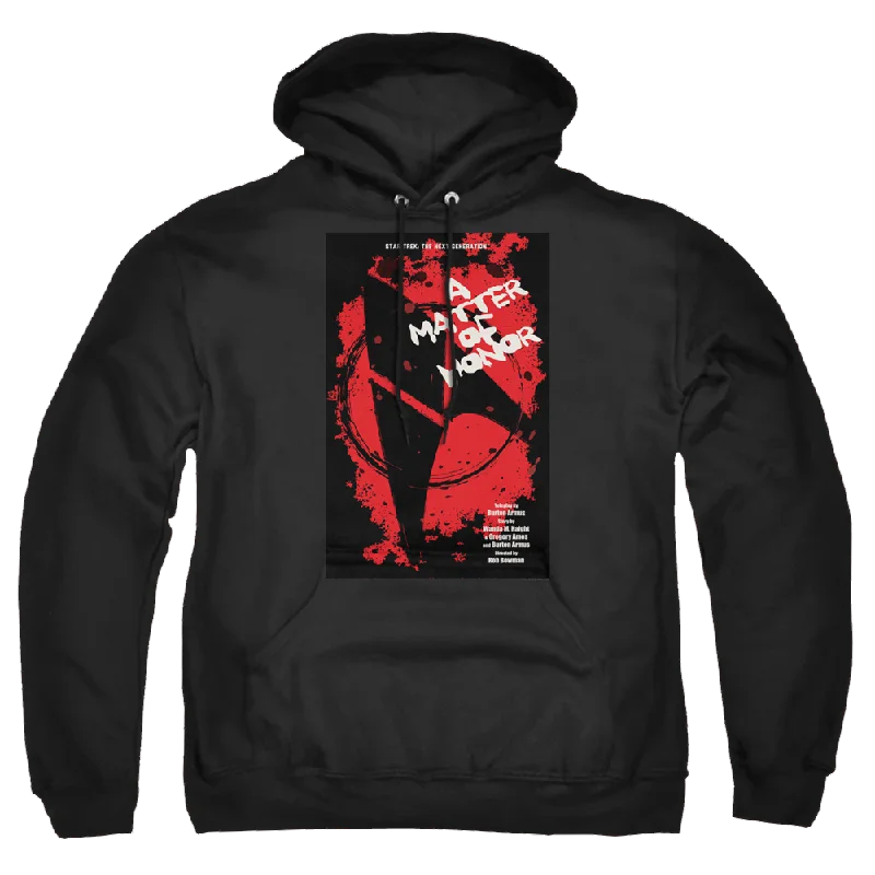 Star Trek The Next Generation Tng Season 2 Episode 8 - Pullover Hoodie Tapered Sleeve Pullover